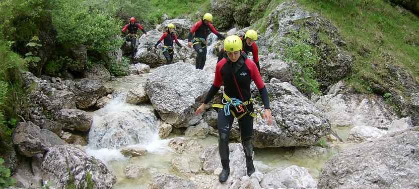 Canyoning In The Triglav National Park