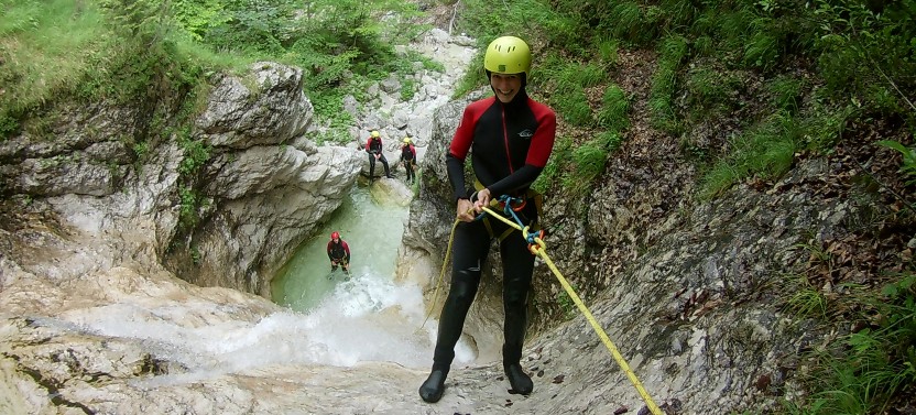 Canyoning In The Triglav National Park