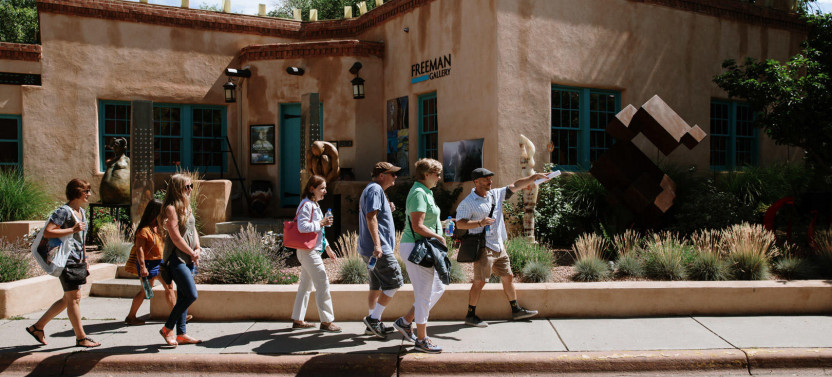 Santa Fe Historic Architectural & Interiors Walking + Wine Tour