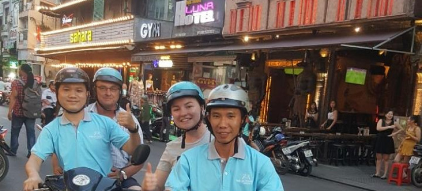 Saigon by Day or Night on Scooter