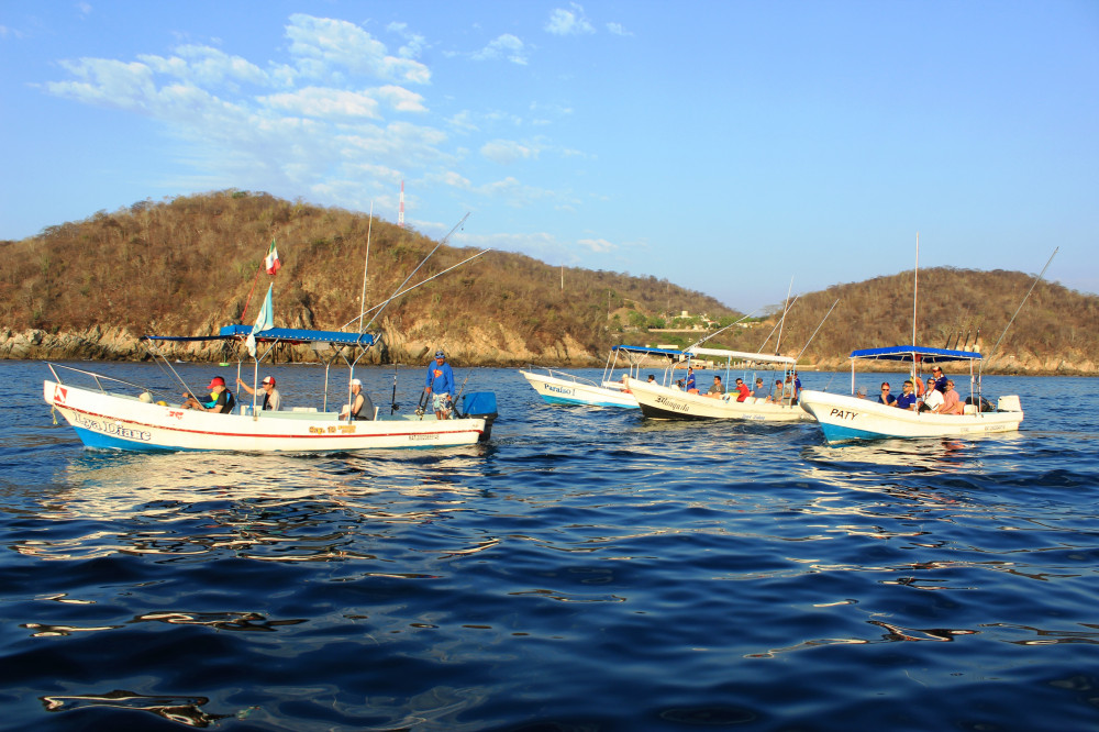 Casting Your Deep Sea Fishing Line Above a Volcano - Bayside Vacations  Huatulco