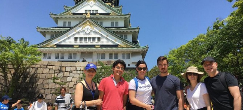 Osaka Bike Tour To The Neighborhood Of Osaka Castle