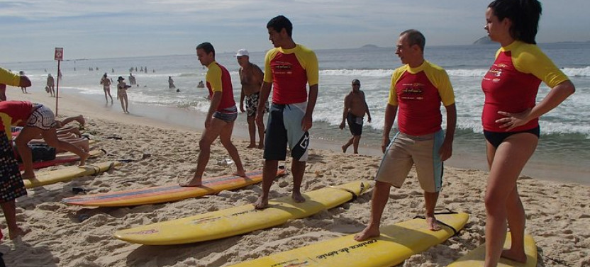 Surf Lessons in Rio De Janeiro