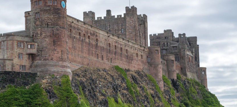 Alnwick Castle and Bamburgh From Edinburgh