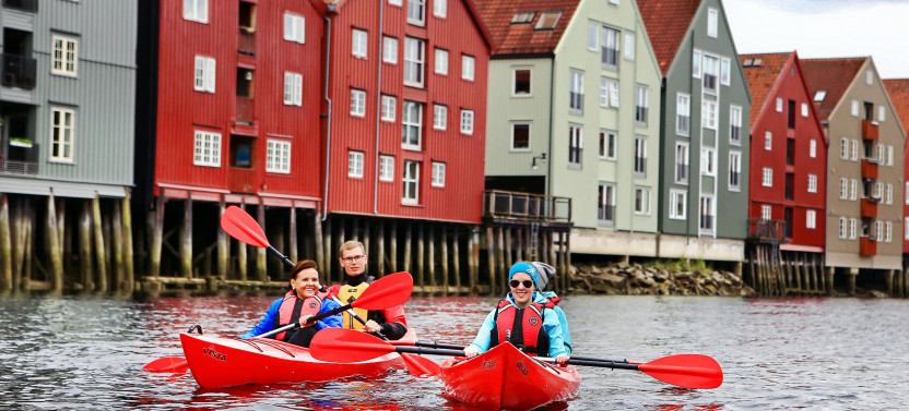 Classic Trondheim Kayak Trip With Instructor