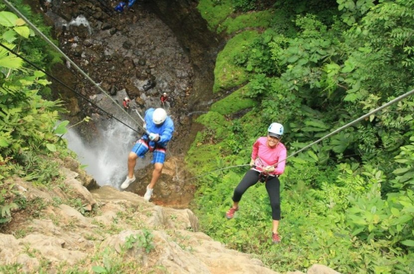 Pure Trek Canyoning - The Ultimate Waterfall Rappel!