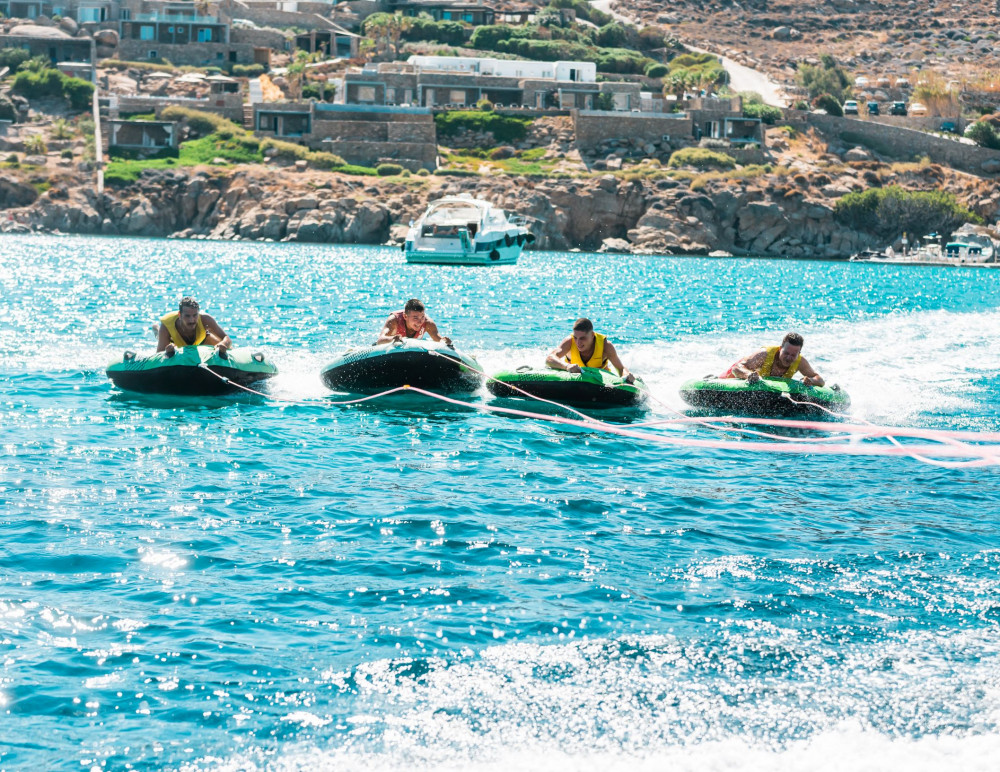 Rings Water Tubing Experience at Super Paradise Beach