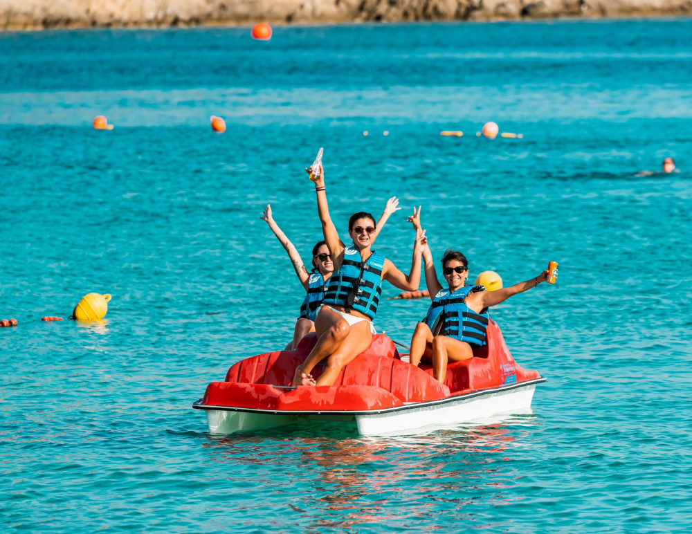 Mykonos Super Paradise Beach Paddle Boat