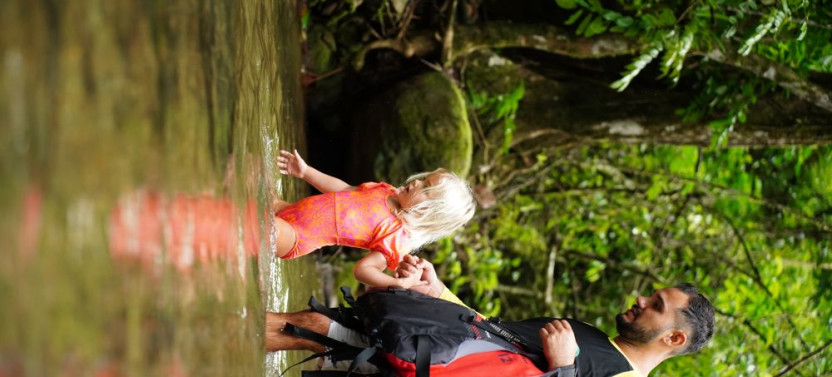 Land & Sea Adventure: Coastal Paddle & 3-Waterfall Experience