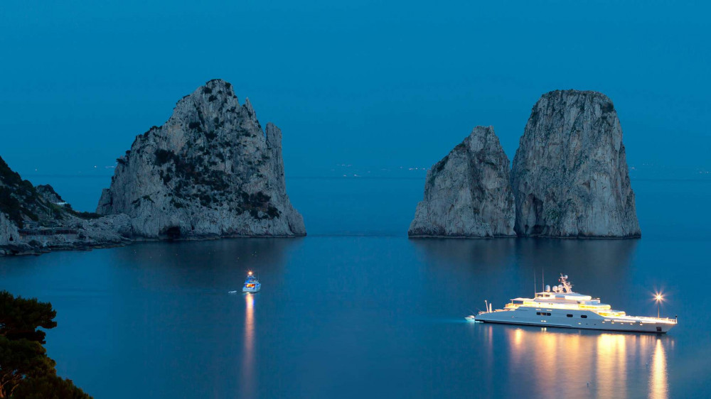 Private Capri By Night Boat Tour From Sorrento 6 Hours