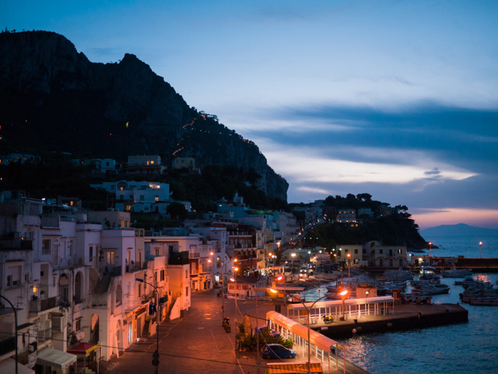 Private Capri By Night Boat Tour From Sorrento 6 Hours