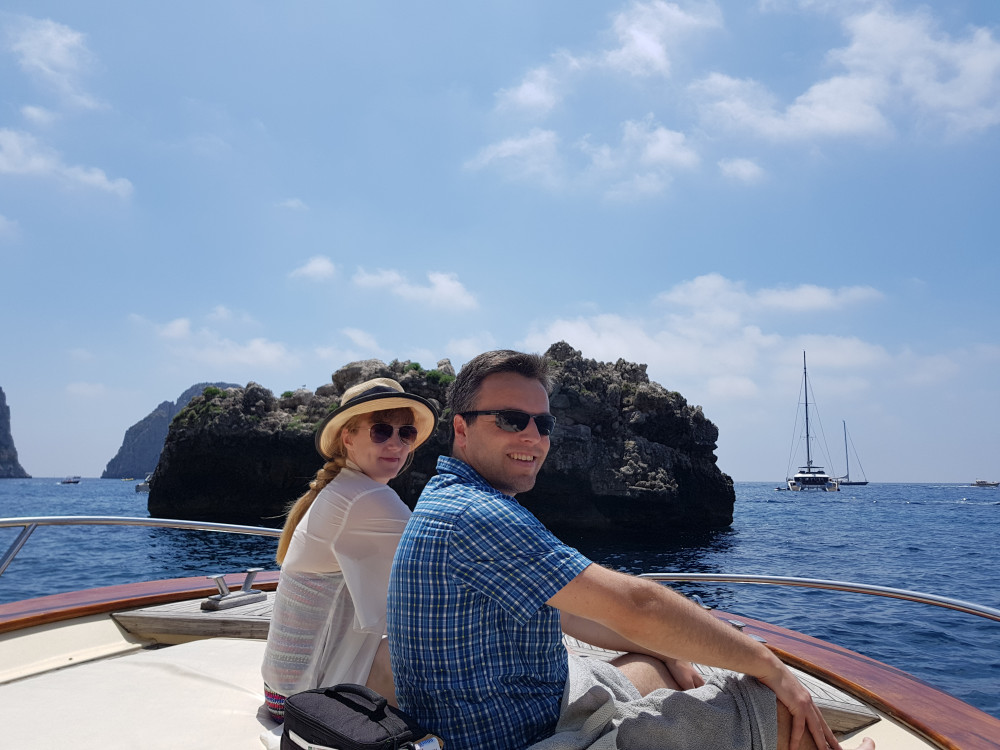 private boat tour to capri from amalfi