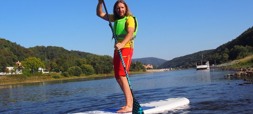 Stand Up Paddleboard and Scooter Tour In Bohemian Switzerland