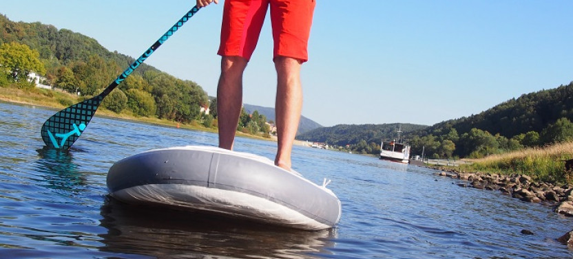 Stand Up Paddleboard and Scooter Tour In Bohemian Switzerland