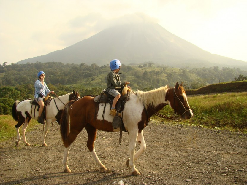Horseback Riding to the Arenal Volcano