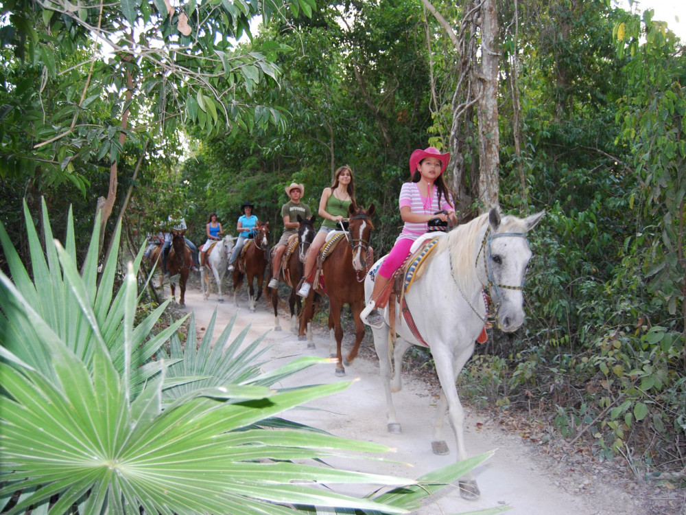 cancun mexico horse tours