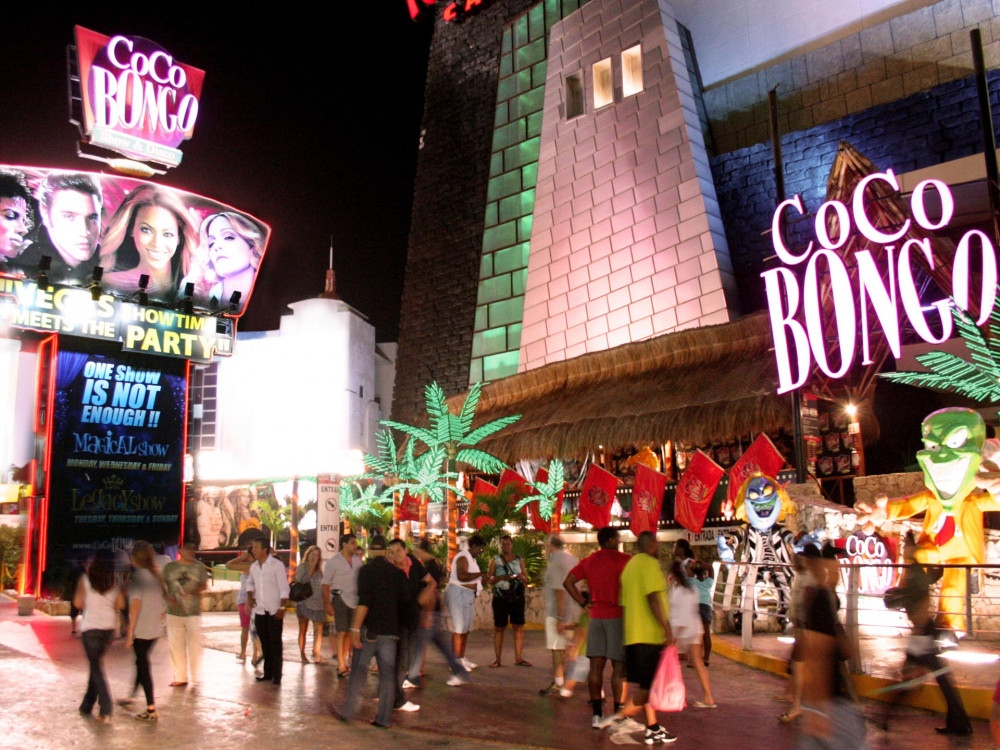 coco bongo nightclub cancun