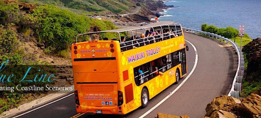 Waikiki Trolley Hop On Hop Off - Ocean View Line