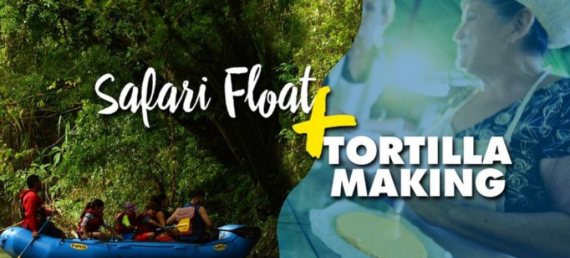 Half Day Nature Safari Float & Tortilla Making From La Fortuna