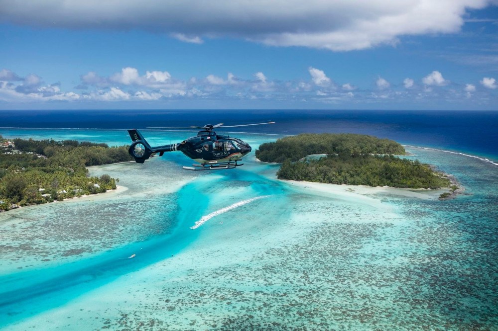 Private Complete Moorea Helicopter Tour