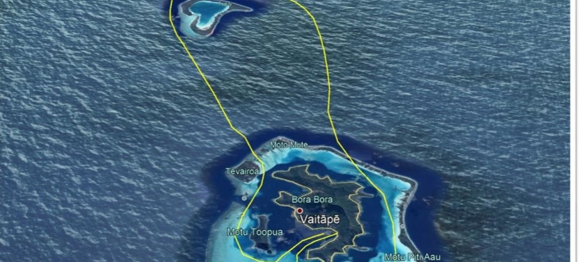 Heart of Tupai Bora Bora Helicopter Private Tour