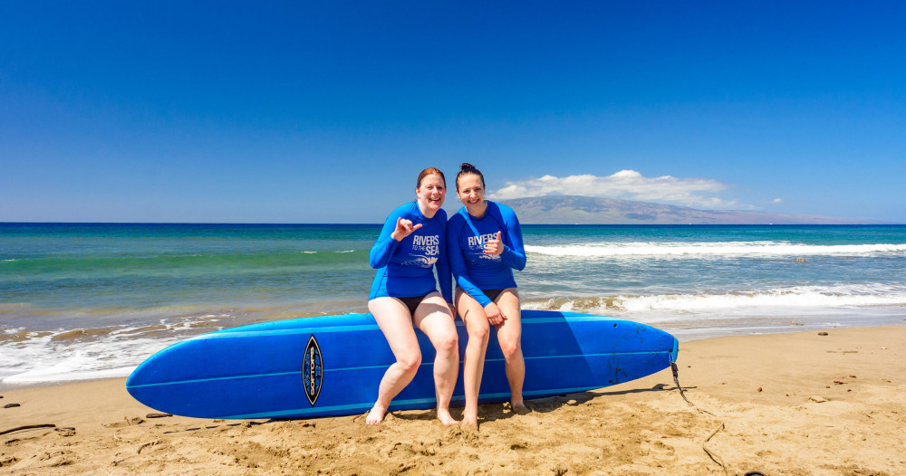 Private Surf Lesson near Lahaina 2 People Lahaina Project Expedition