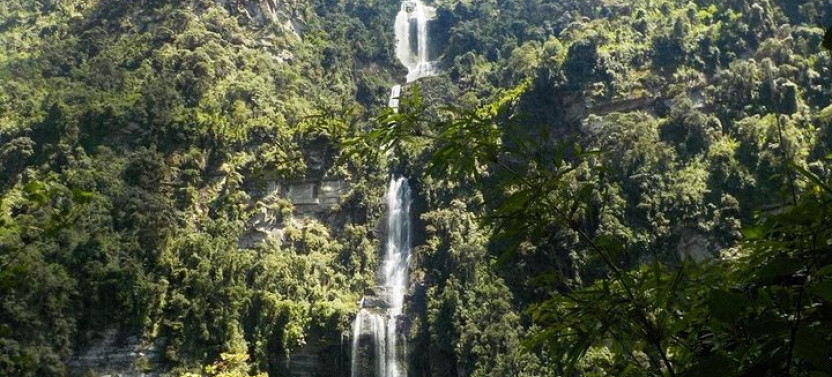 Walk Through & Reach La Chorrera and Chiflon Natural Waterfall