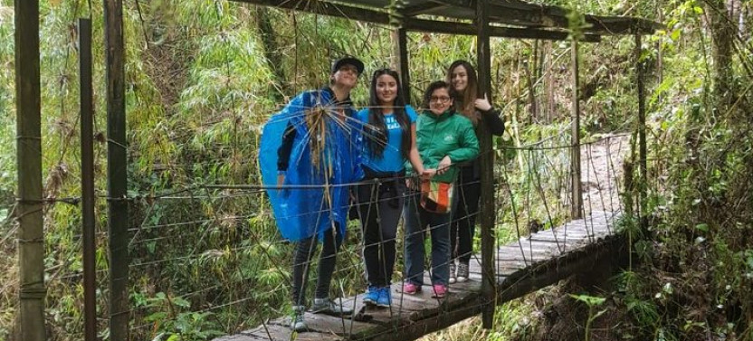 Walk Through & Reach La Chorrera and Chiflon Natural Waterfall