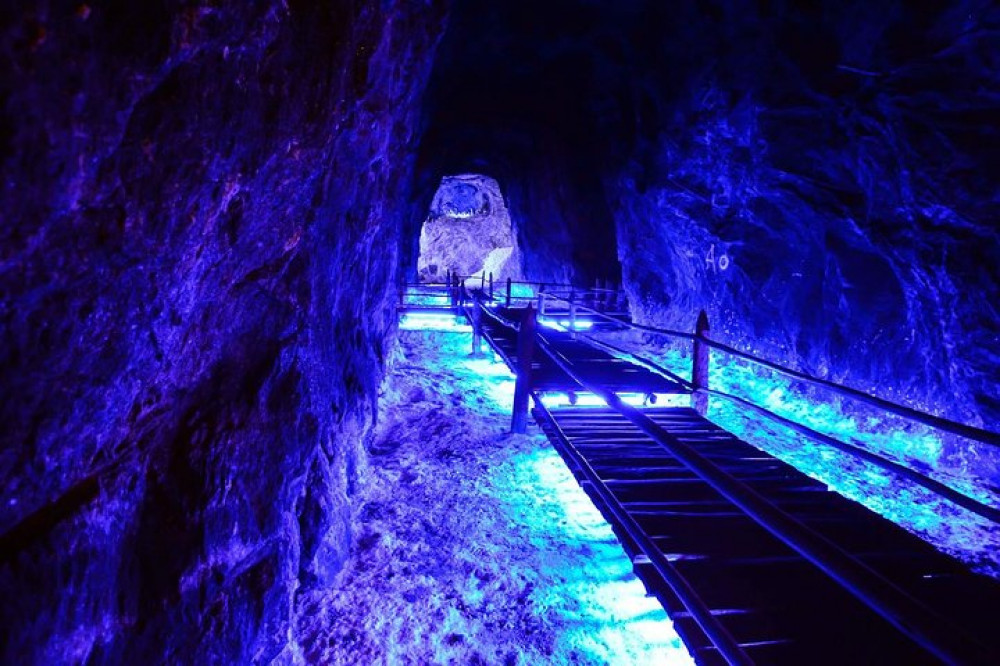 Immerse Yourself In Half A Day At The Nemocon Salt Mine