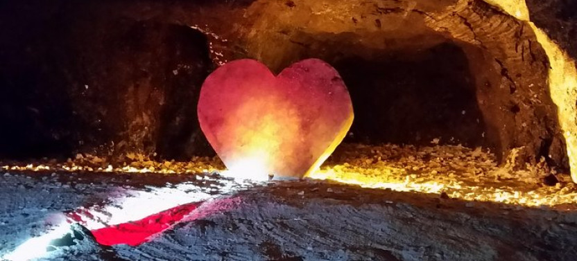 Immerse Yourself In Half A Day At The Nemocon Salt Mine