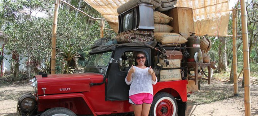 Coffee Tour And Beautiful Hacienda Gardens Near Bogotá