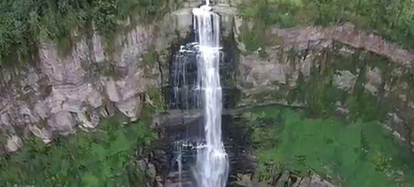 The Tequendama Waterfall and Beautiful Coffee Farm