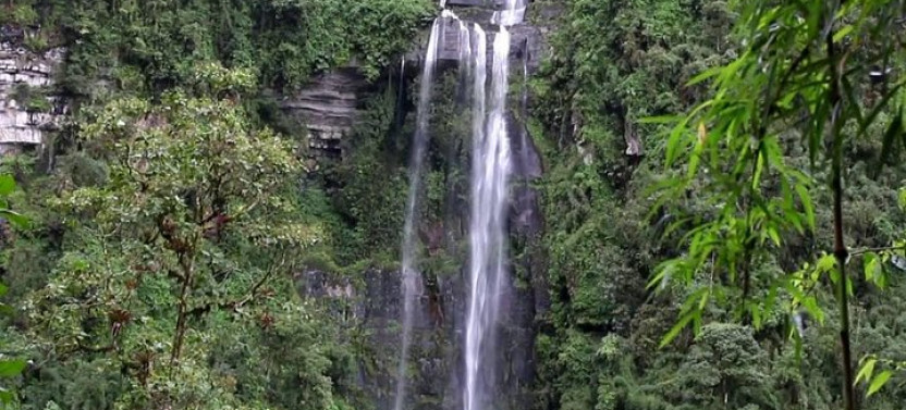 The Tequendama Waterfall and Beautiful Coffee Farm