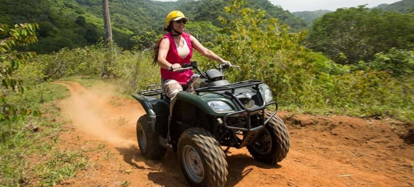 3 in 1 Action & Adventure: ATV + Rappel + Zipline