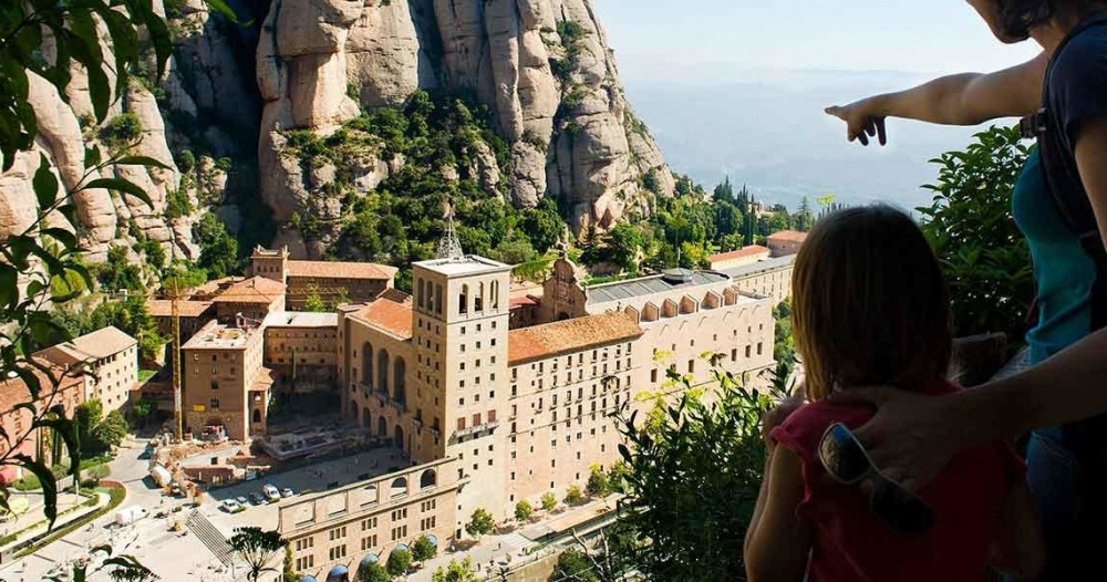 Private Montserrat Tour and Boutique Winery Experience