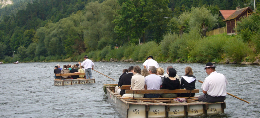 Dunajec River Gorge River Rafting from Krakow