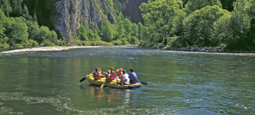 Dunajec River Gorge River Rafting from Krakow