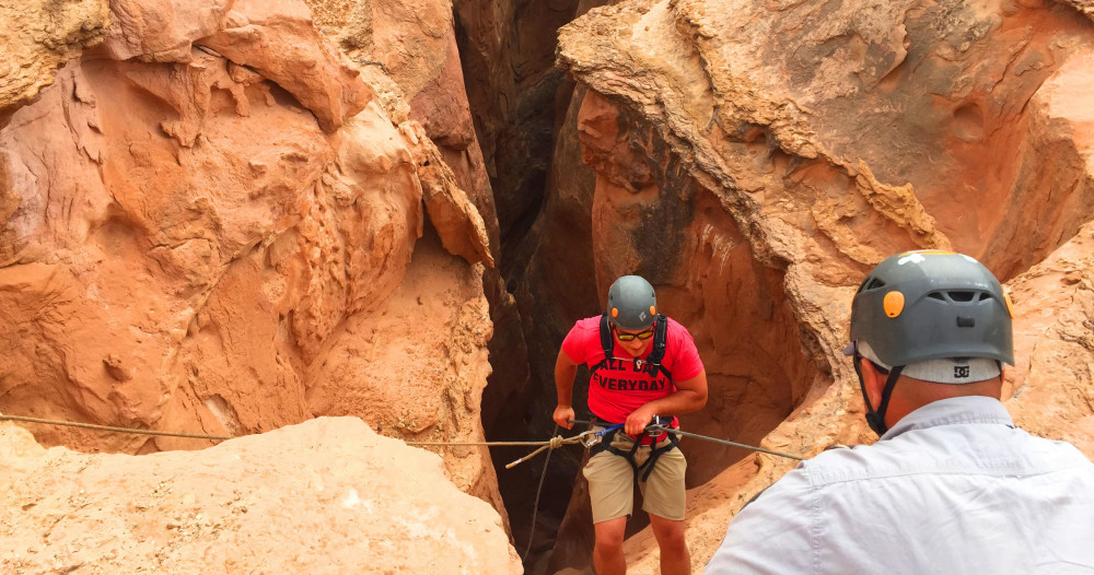 Small Group Goblin's Lair Canyoneering Adventure