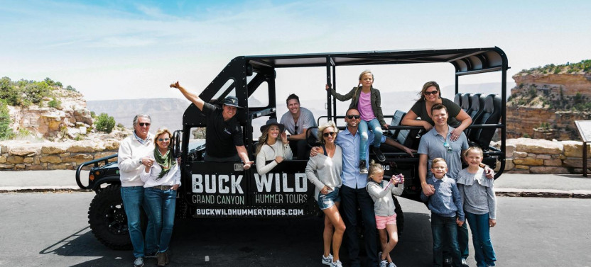 Grand Canyon South Rim Bus with Hummer Adventure