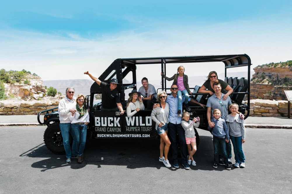 Grand Canyon South Rim Bus with Hummer Adventure