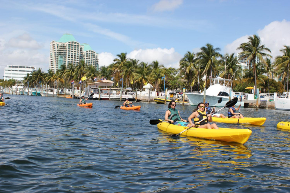 1 Hour Tandem Kayak Rental Miami Project Expedition