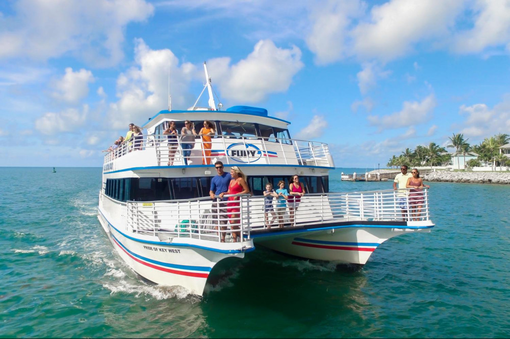 Key West Day Trip with Glass Bottom Boat Ride