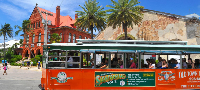 Key West Day Trip & Hop-On, Hop-Off Trolley