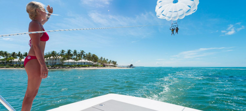 Parasailing in Key West