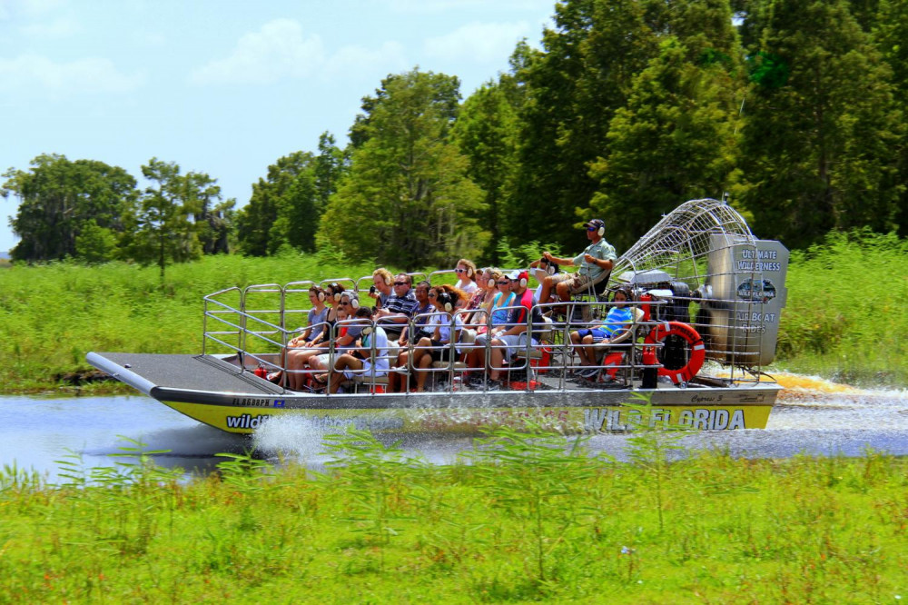 Ultimate Airboat Ride At Wild Florida with Transportation