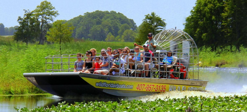 Ultimate Airboat Ride at Wild Florida with Transportation