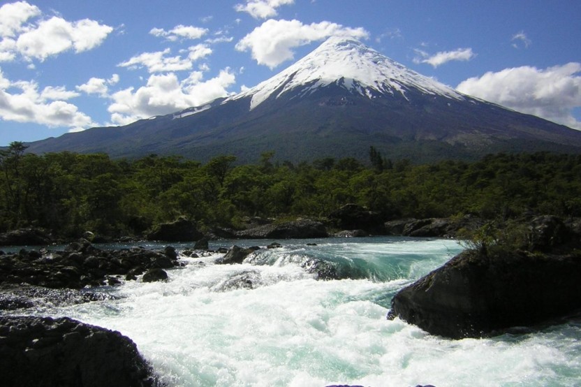 Petrohue Waterfalls & Osorno Volcano