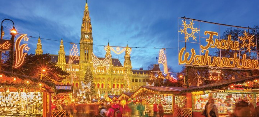 Full Day Private Vienna Christmas Market Tour From Budapest