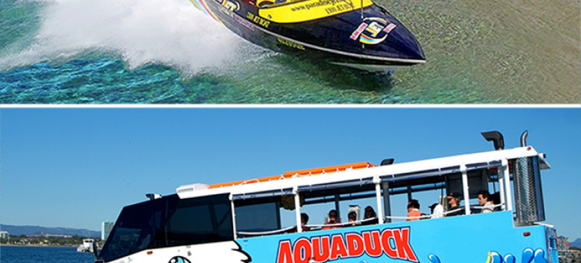 Jet Boat Express 40mins & Aquaduck Safari