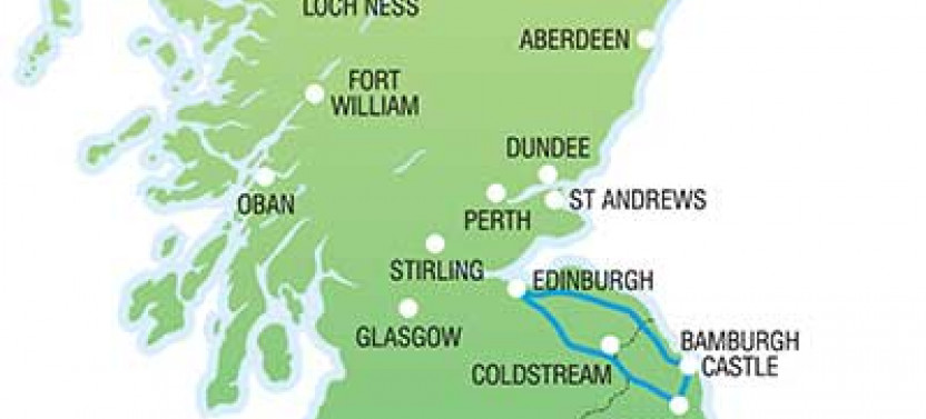 Alnwick Castle Tour Including entry to Bamburgh Castle and Alnwick Castle